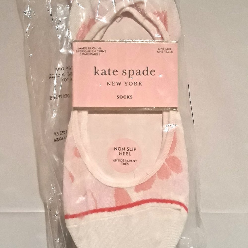 🌸 Kate Spade No-Show Socks BUNDLE DEAL